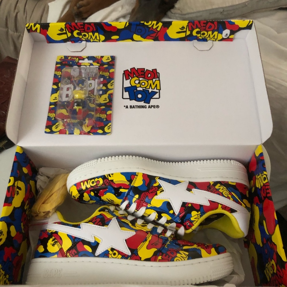 Mediacom camo bapesta w/ 70% be@rbrick